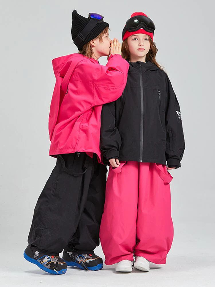 Doorek Kids 3M Thinsulate Adjustable Suspenders Snow Pants - Image 10
