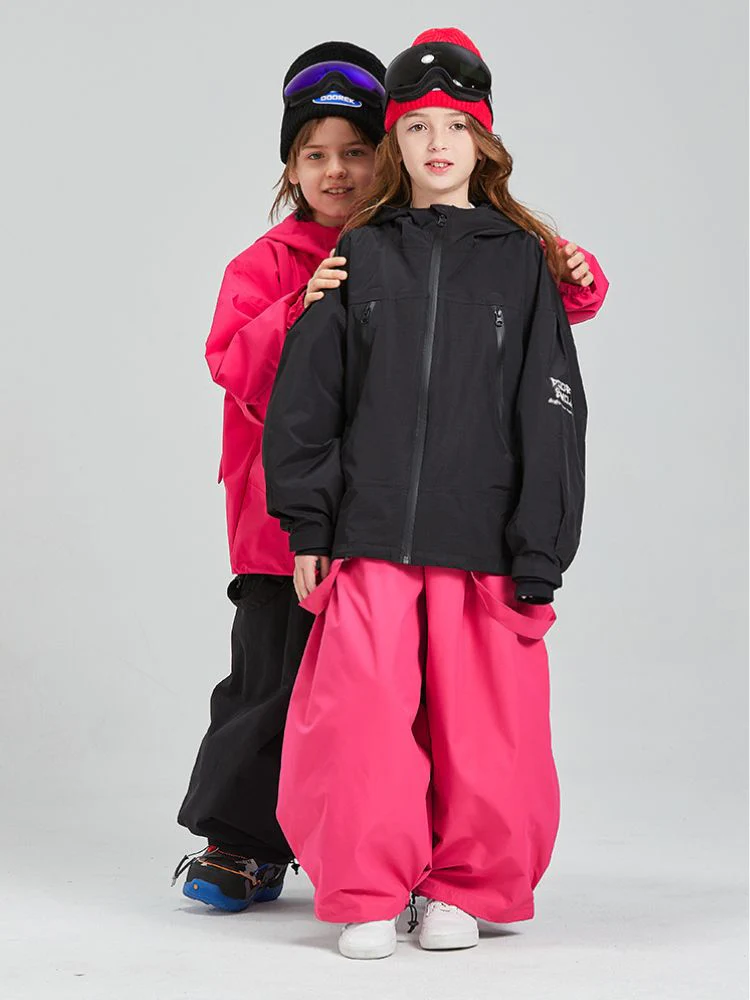 Doorek Kids 3M Thinsulate Adjustable Suspenders Snow Pants - Image 12