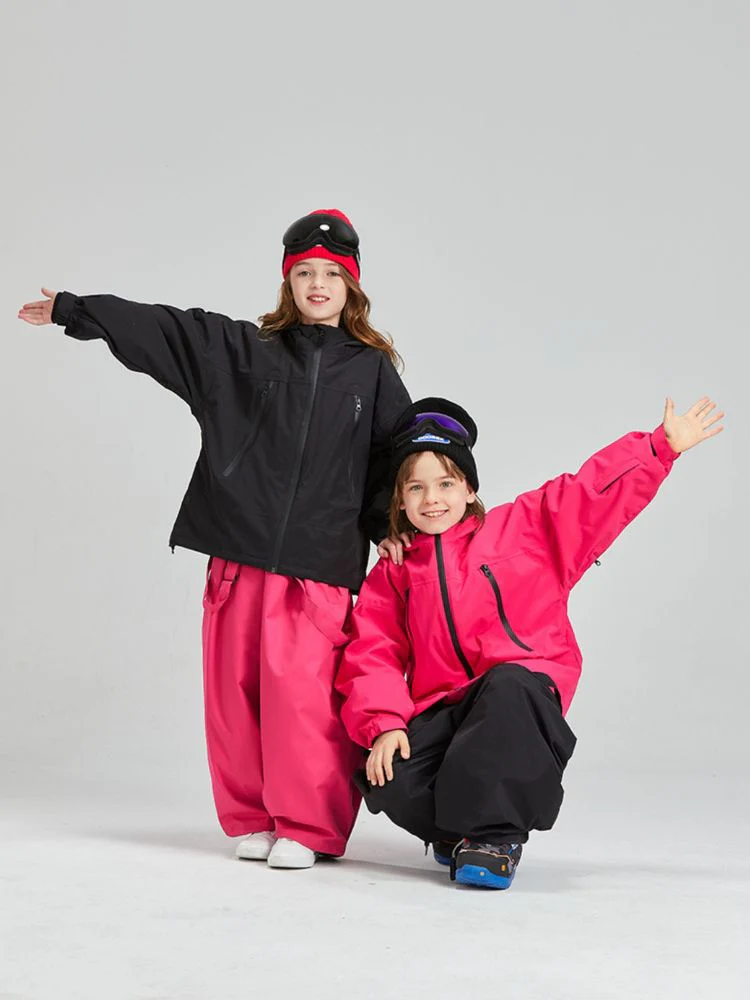 Doorek Kids 3M Thinsulate Adjustable Suspenders Snow Pants - Image 7