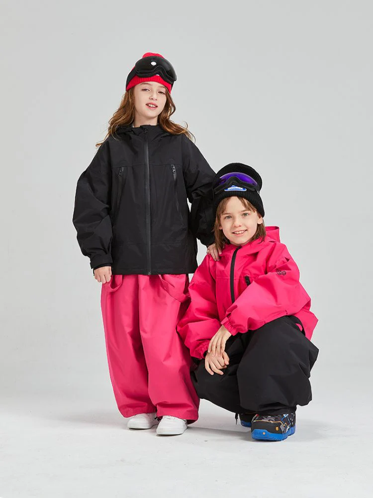Doorek Kids 3M Thinsulate Adjustable Suspenders Snow Pants - Image 8