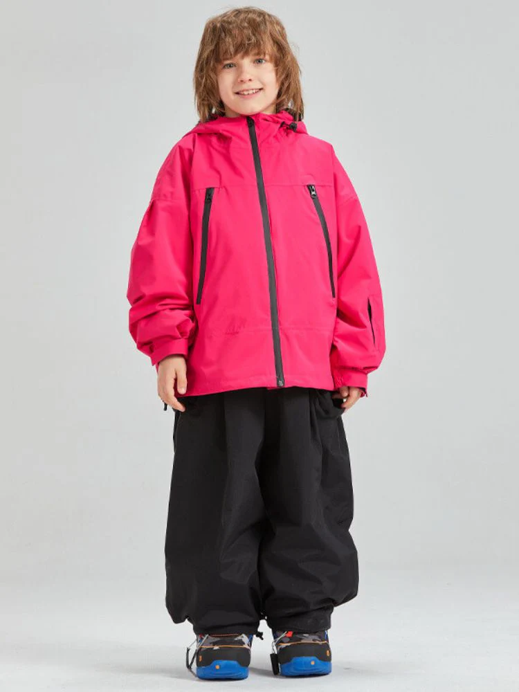 Doorek Kids 3M Thinsulate Adjustable Suspenders Snow Pants - Image 9