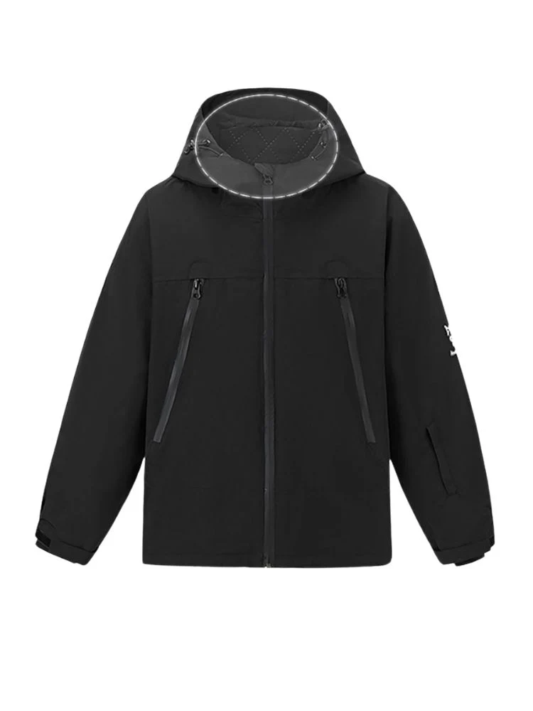 Doorek Kids Detachable Rabbit Ears Hooded Snow Suits - Image 26