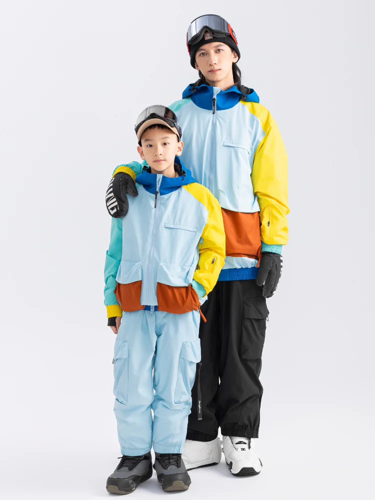 Jungfrau Kids Bright 2L Shell Ski Pants - Image 12
