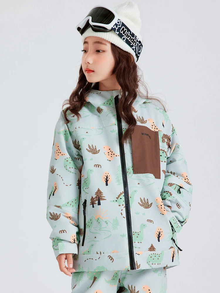NANDN Kids Candy Color Gradient Snow Suits - Image 6