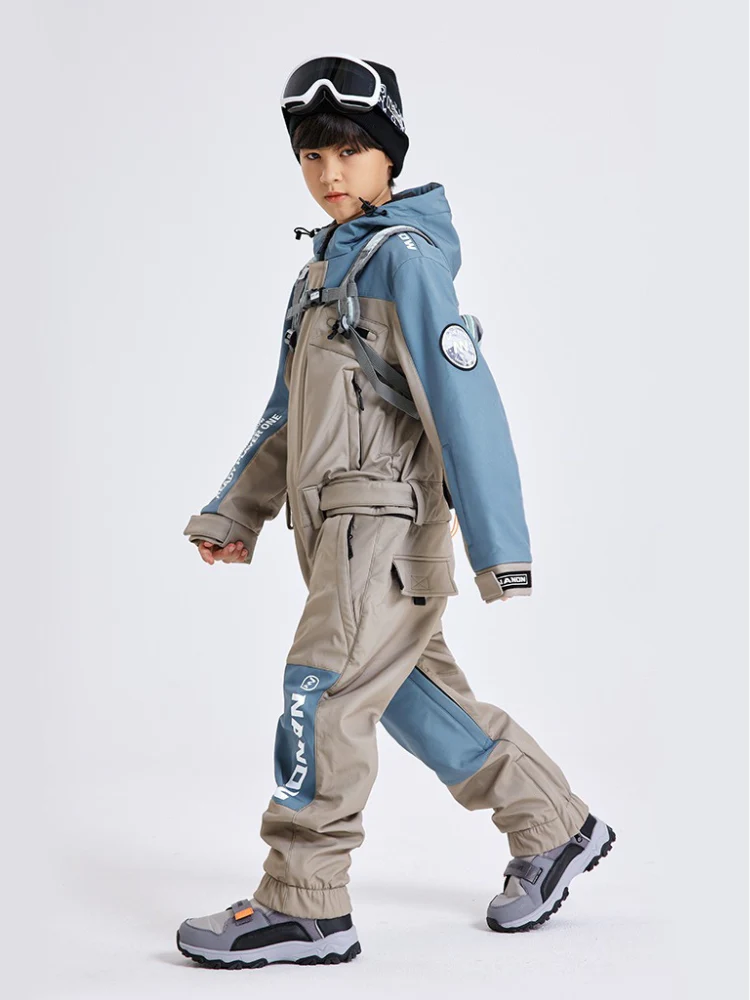 NANDN Kids Little Expedition Snow One Piece - Image 12