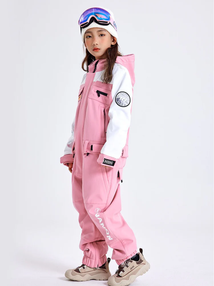 NANDN Kids Little Expedition Snow One Piece - Image 14