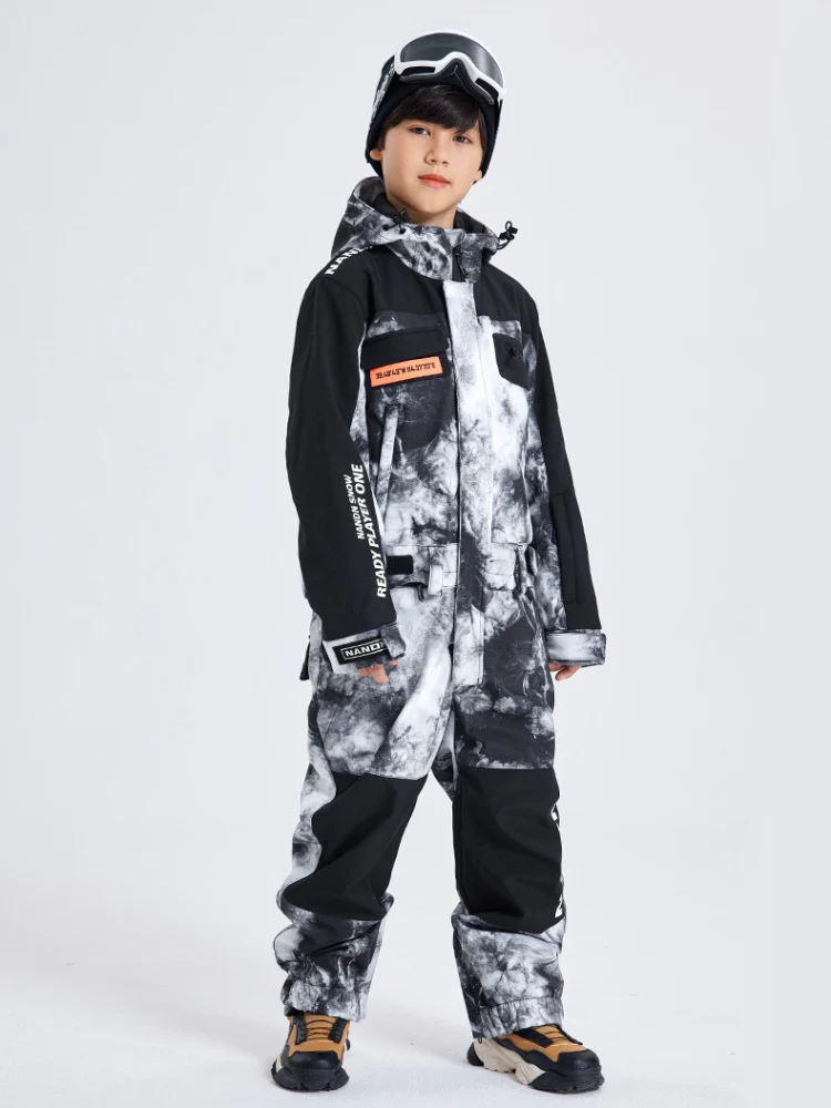 NANDN Kids Little Expedition Snow One Piece - Image 4