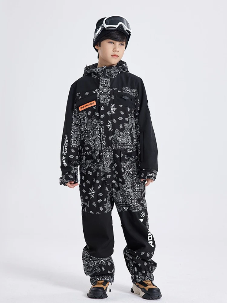 NANDN Kids Little Expedition Snow One Piece - Image 7