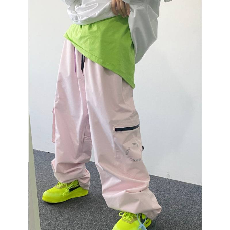 POMT Winter Shred Freedom Oversize Solid Snow Pants - Unisex - Image 4