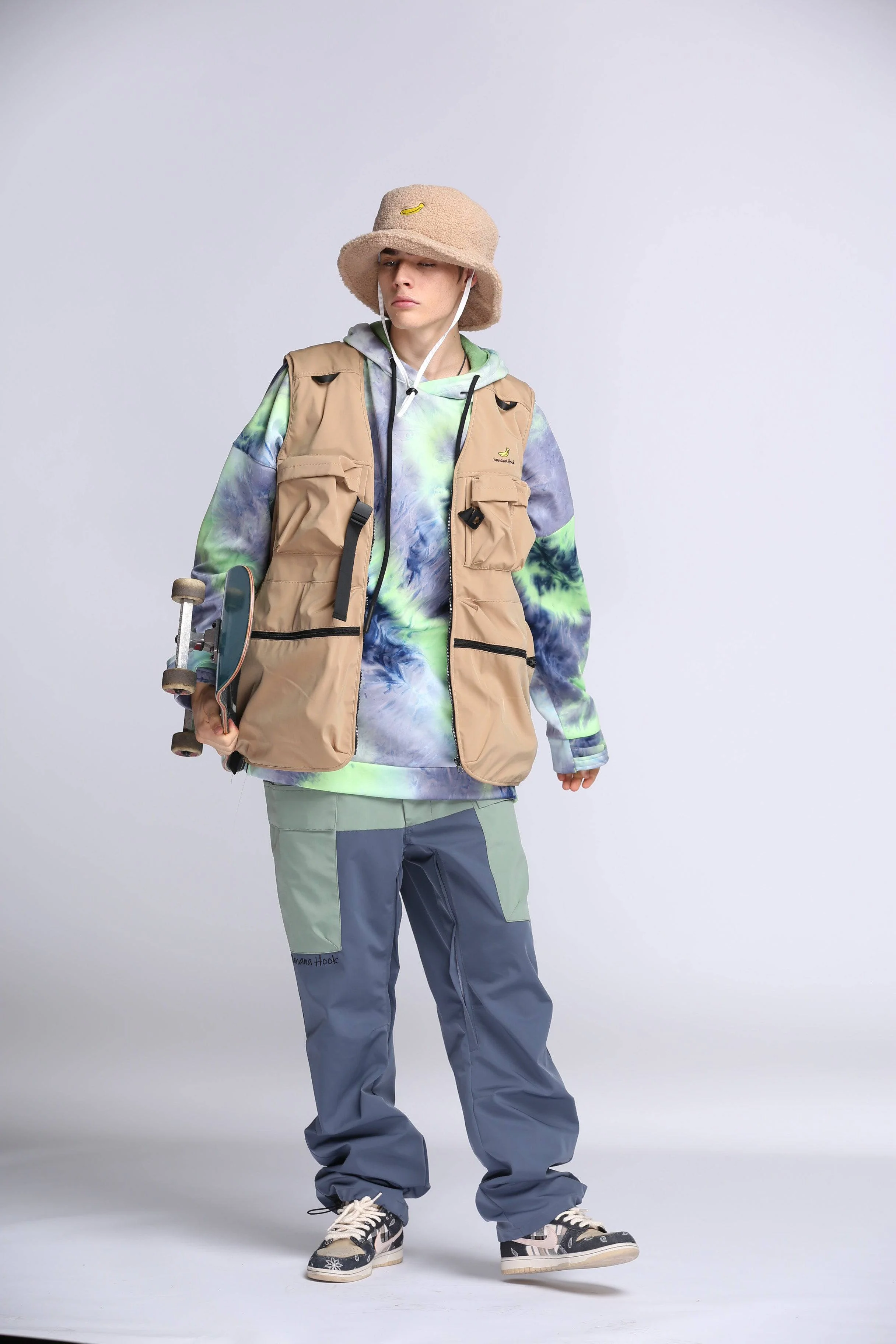 Tolasmik x Banana Hook Light Camel Waistcoat - Unisex - Image 4